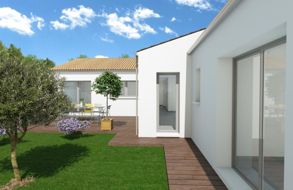 Vente terrain + maison Bouhet Charente-Maritime