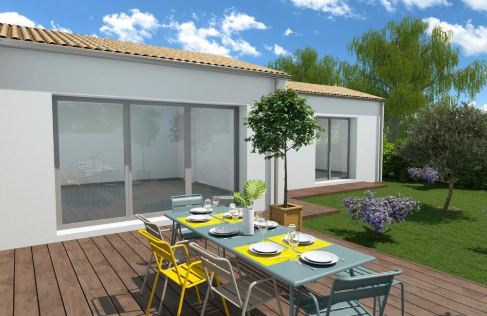 Vente terrain + maison Bouhet Charente-Maritime