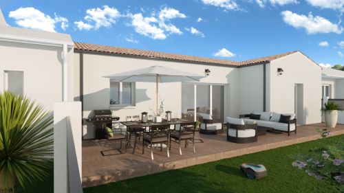 Venteterrain + maison