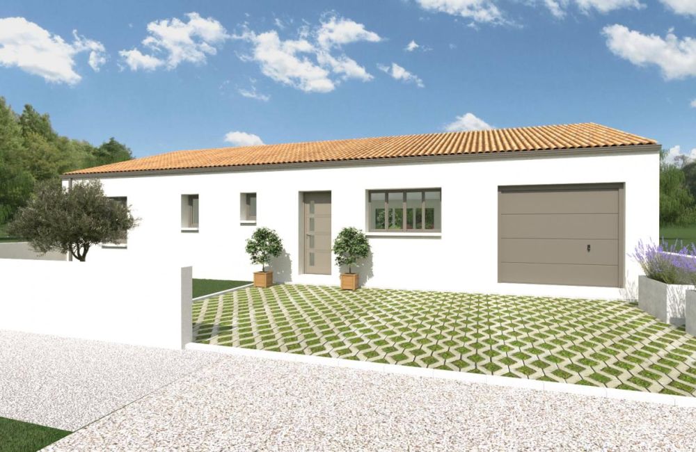 Vente terrain + maison Saint-Jean-de-Liversay Charente-Maritime