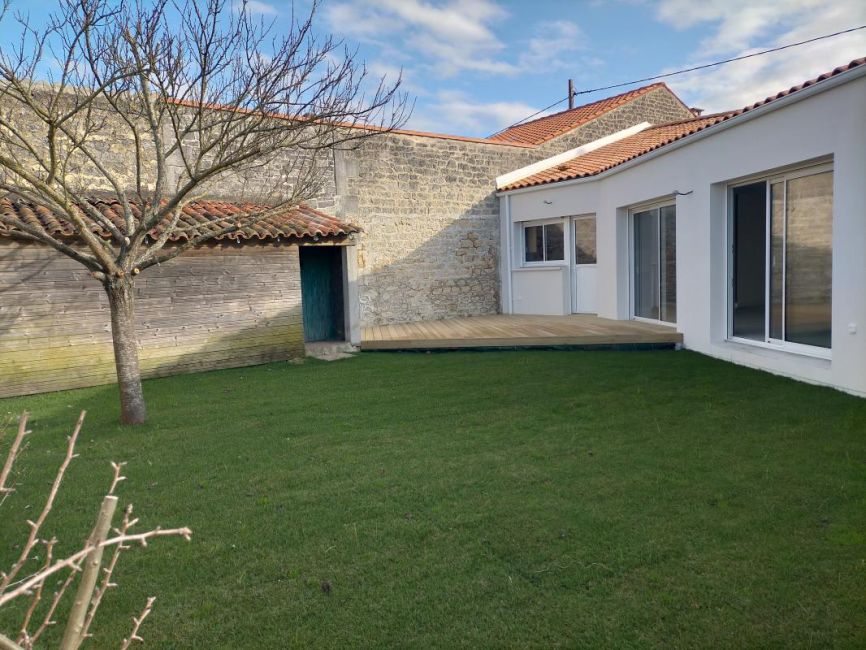 Vente terrain + maison Rochefort Charente-Maritime