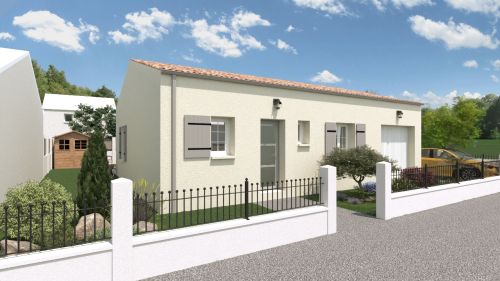 Venteterrain + maisonSaint-Just-Luzac Charente-Maritime