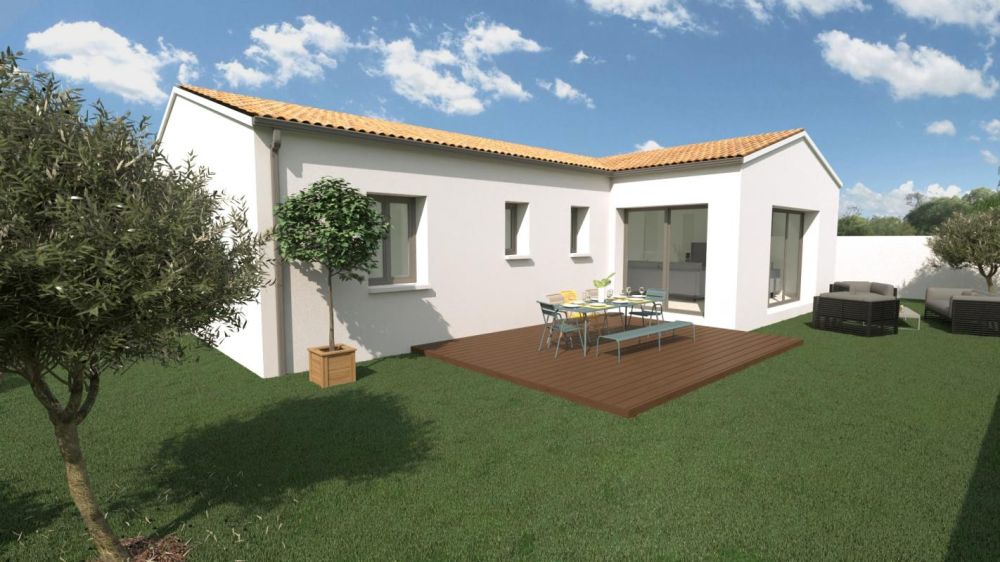 Vente terrain + maison Angliers Charente-Maritime