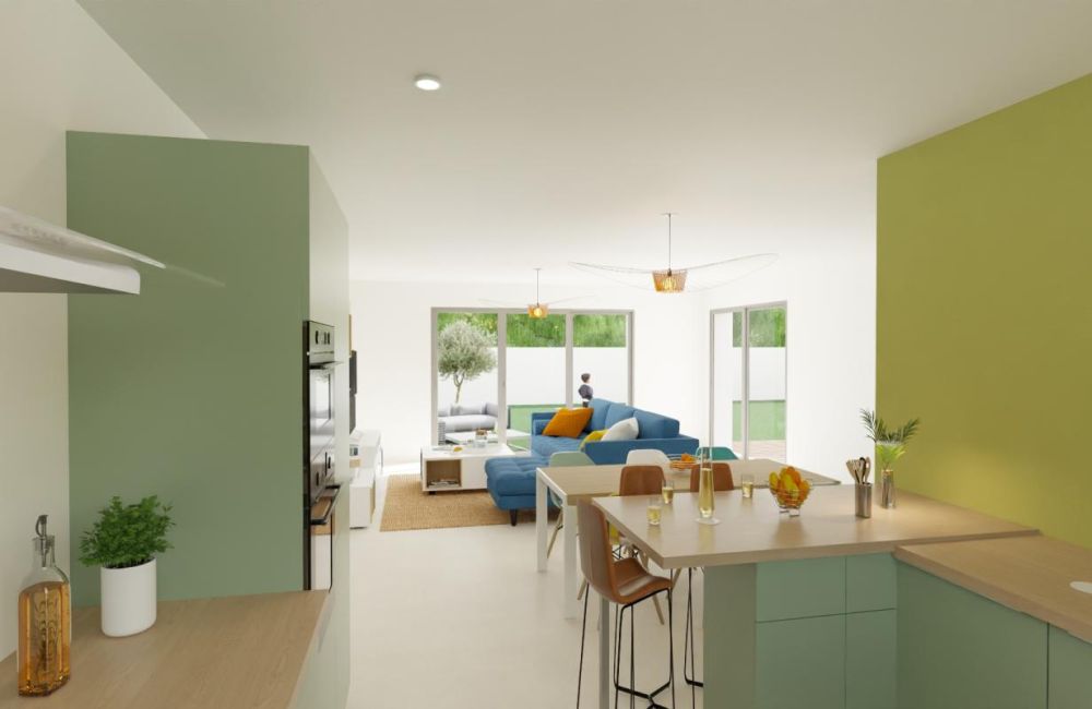 Vente terrain + maison Angliers Charente-Maritime