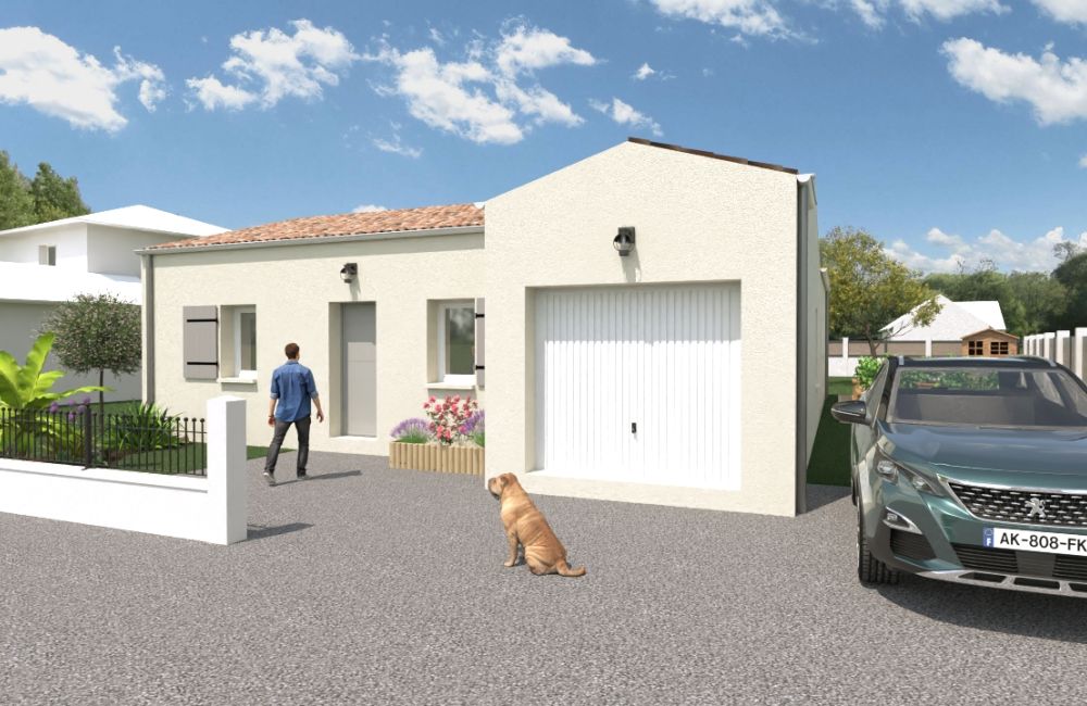 Vente terrain + maison Saint-Nazaire-sur-Charente Charente-Maritime
