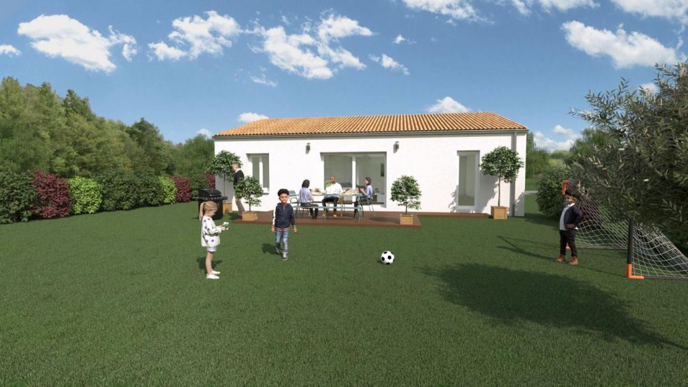 Vente terrain + maison FOURAS Charente-Maritime