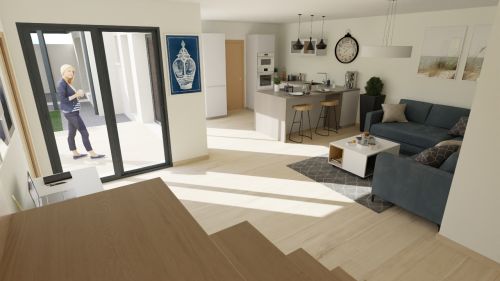 Venteterrain + maison
