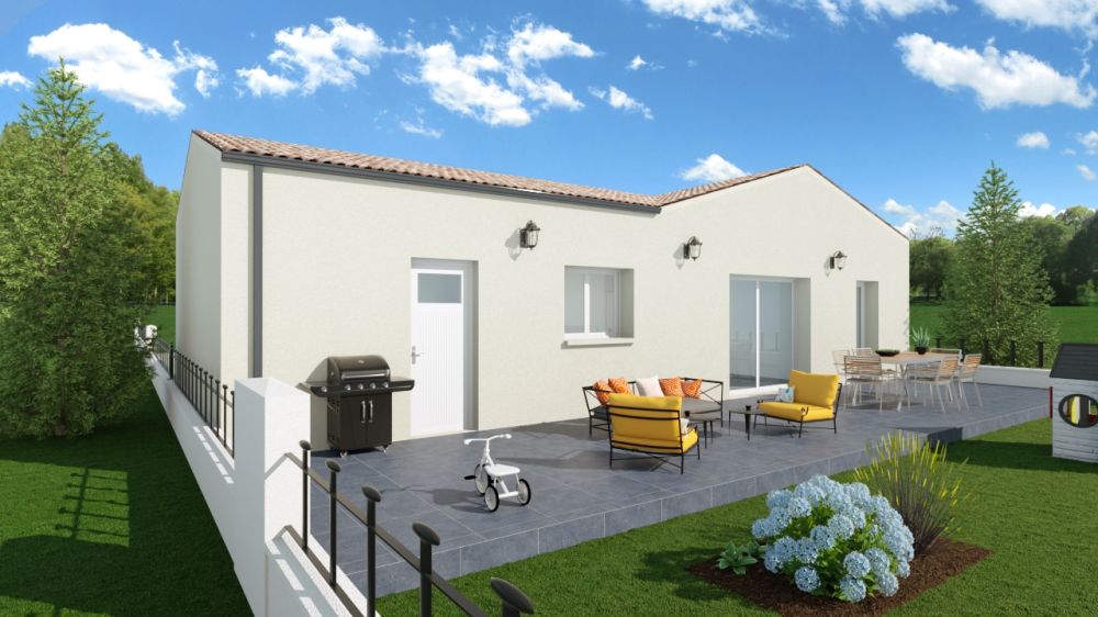 Vente terrain + maison Marennes-Hiers-Brouage Charente-Maritime