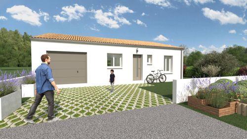 Venteterrain + maison