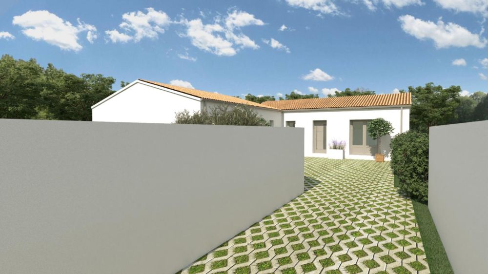 Vente terrain + maison Thairé Charente-Maritime