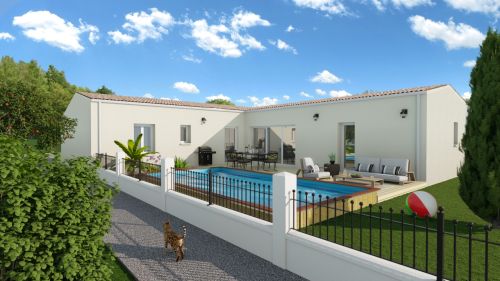 Venteterrain + maisonBords Charente-Maritime