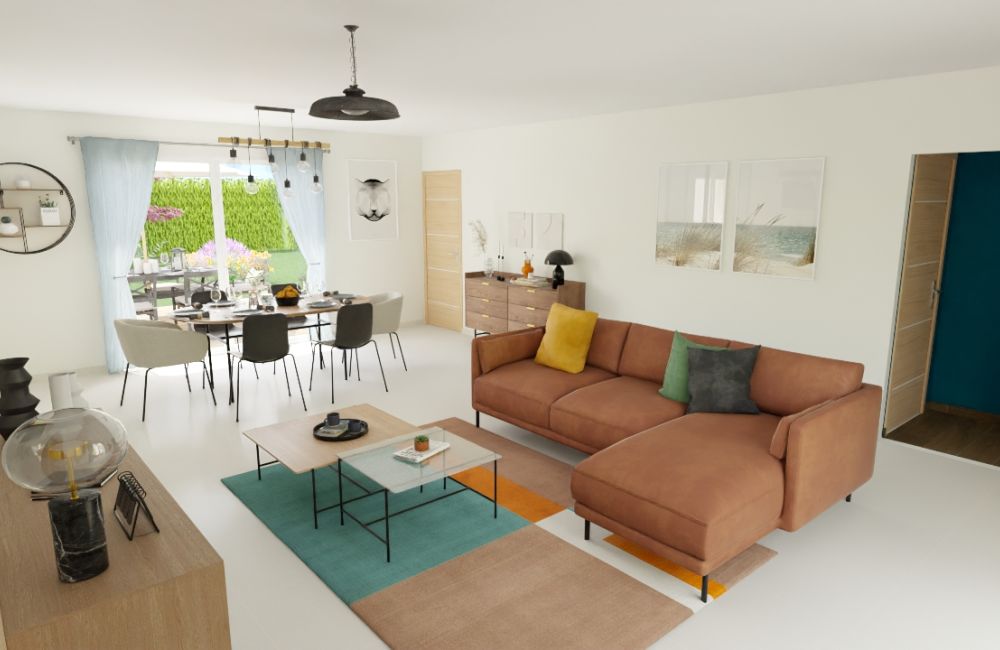 Vente terrain + maison Ballon Charente-Maritime