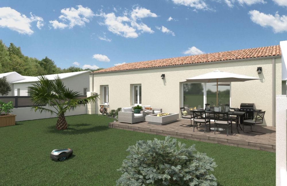 Vente terrain + maison Moëze Charente-Maritime