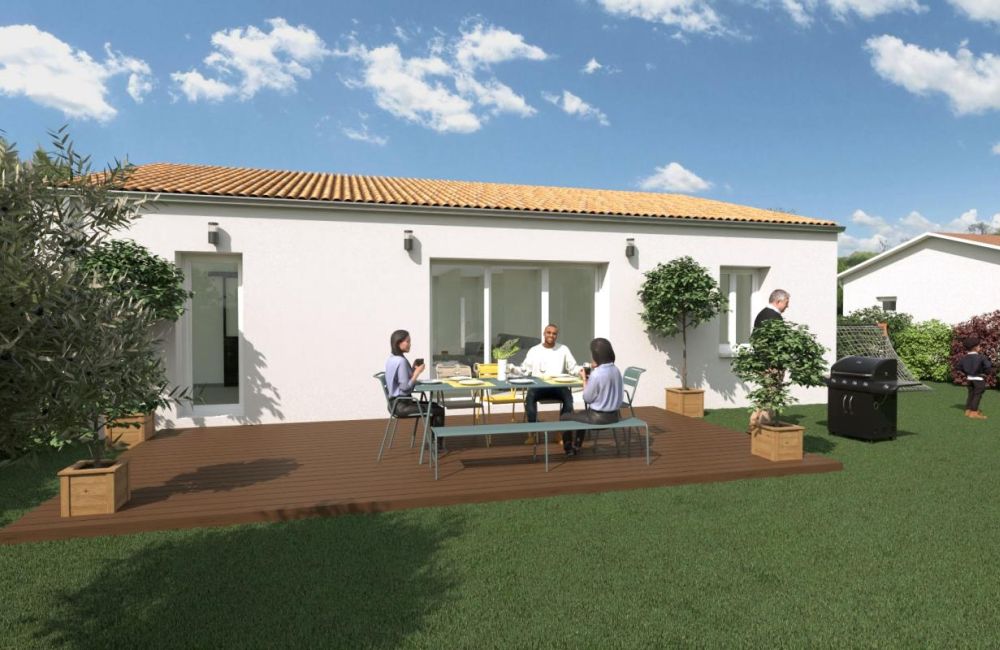 Vente terrain + maison Ardillières Charente-Maritime