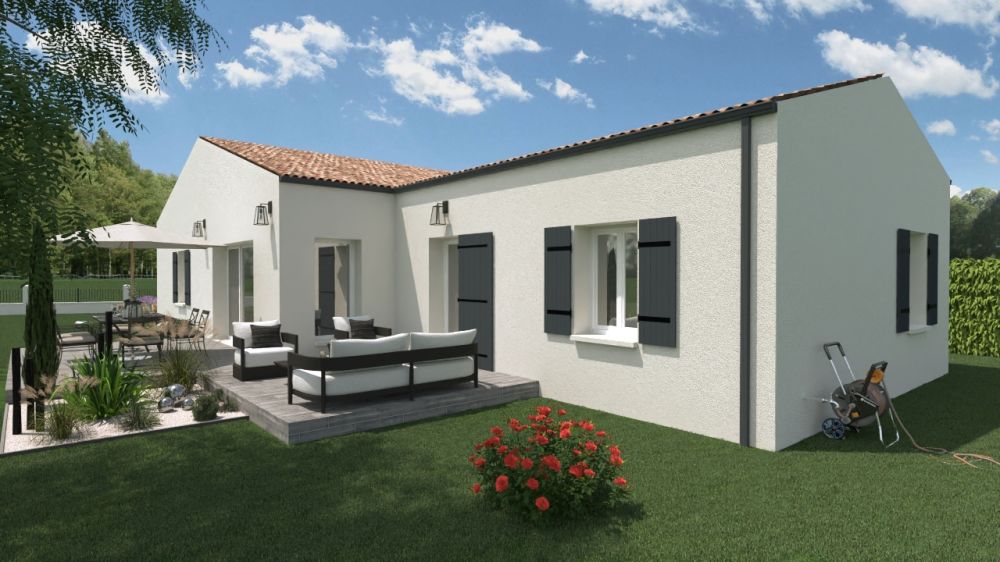 Vente terrain + maison Loire-les-Marais Charente-Maritime