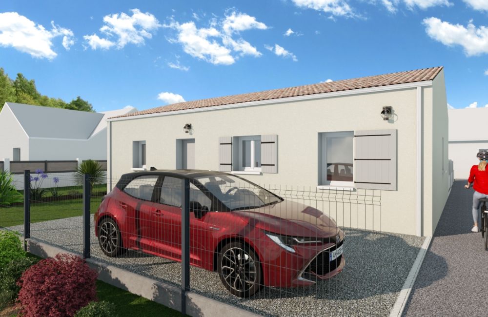 Vente terrain + maison Cabariot Charente-Maritime