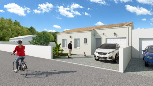 Venteterrain + maisonBords Charente-Maritime