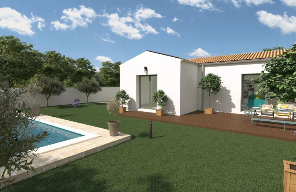 Vente terrain + maison Saint-Médard-d'Aunis Charente-Maritime