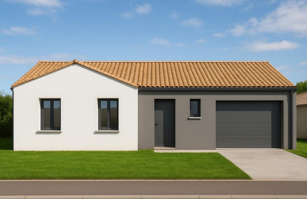 Vente terrain + maison Saint-Georges-du-Bois Charente-Maritime