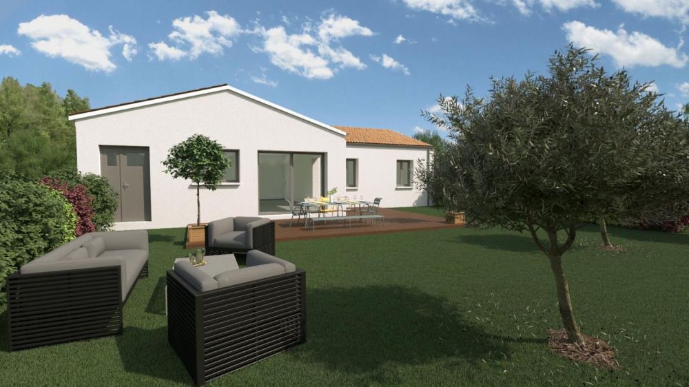 Vente terrain + maison Thairé Charente-Maritime