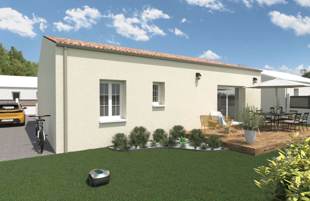 Vente terrain + maison Saint-Froult Charente-Maritime