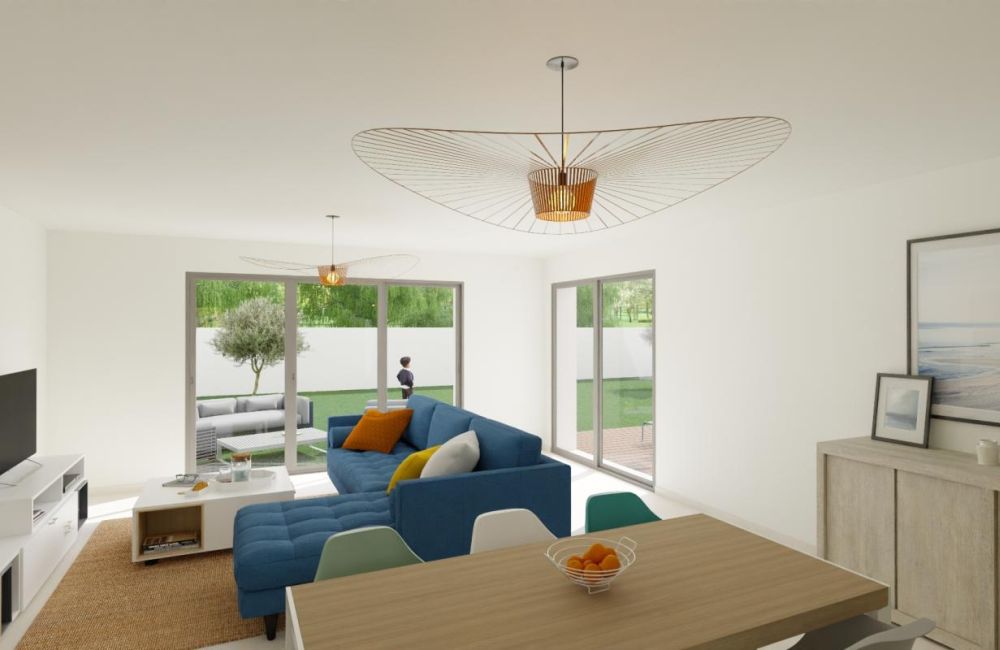 Vente terrain + maison Saint-Vivien Charente-Maritime