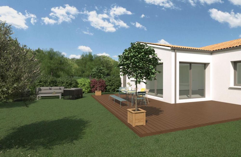 Vente terrain + maison Le Thou Charente-Maritime