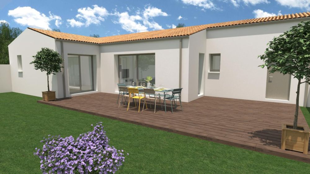 Vente terrain + maison La Jarrie Charente-Maritime