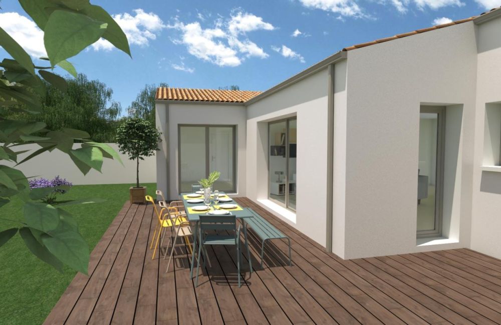 Vente terrain + maison La Jarrie Charente-Maritime