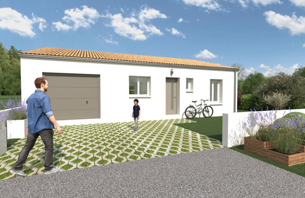 Vente terrain + maison Villedoux Charente-Maritime