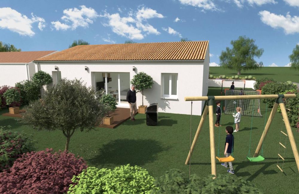Vente terrain + maison Sainte-Soulle Charente-Maritime