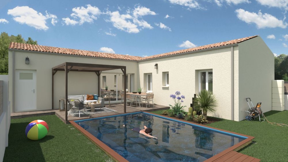 Vente terrain + maison Port-des-Barques Charente-Maritime