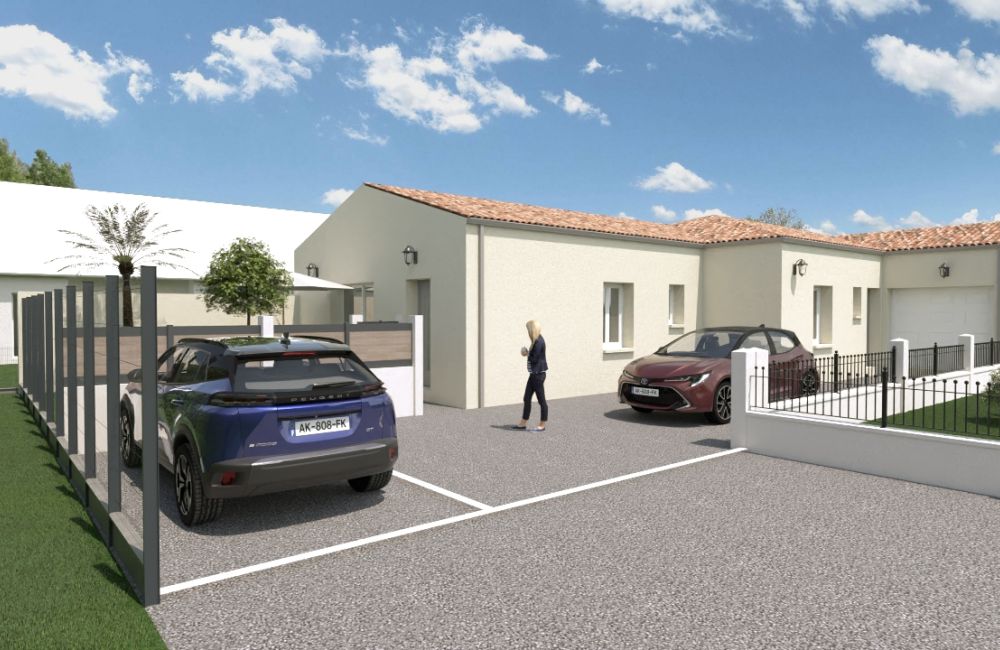 Vente terrain + maison Port-des-Barques Charente-Maritime