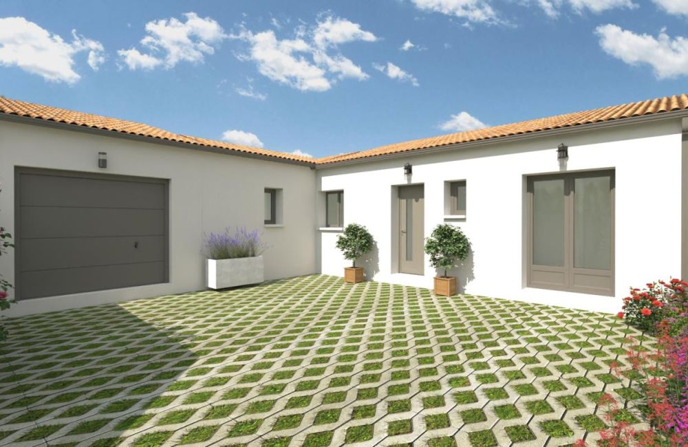 Vente terrain + maison Périgny Charente-Maritime