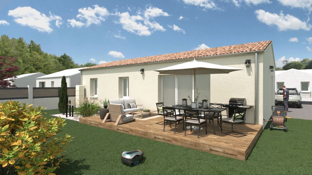 Vente terrain + maison Saint-Agnant Charente-Maritime