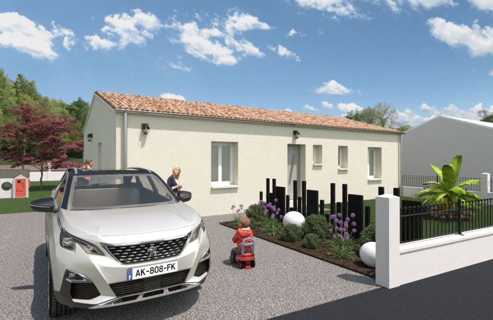 Vente terrain + maison Saint-Agnant Charente-Maritime