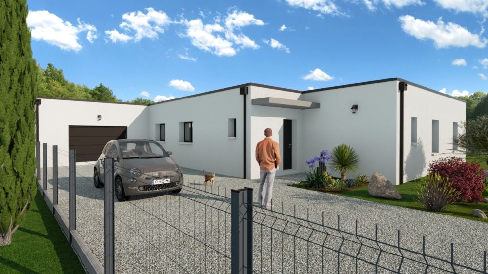 Vente terrain + maison Saint-Laurent-de-la-Prée Charente-Maritime