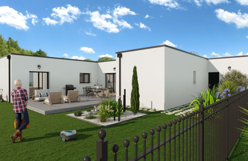 Vente terrain + maison Saint-Laurent-de-la-Prée Charente-Maritime