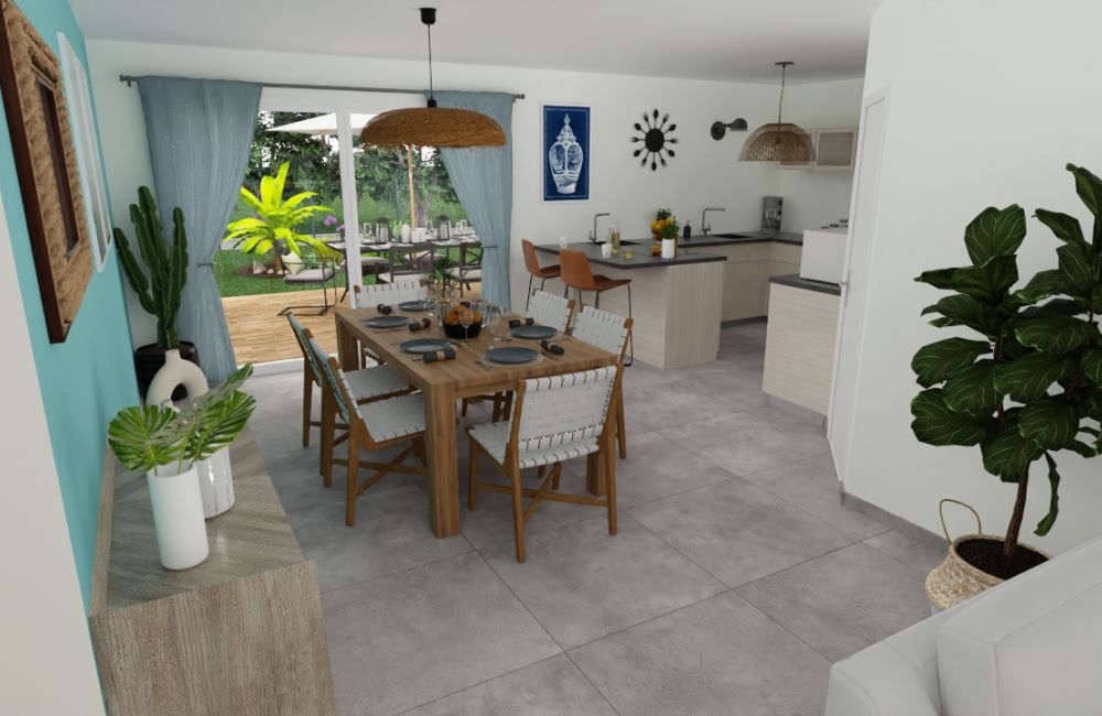 Vente terrain + maison Saint-Hippolyte Charente-Maritime