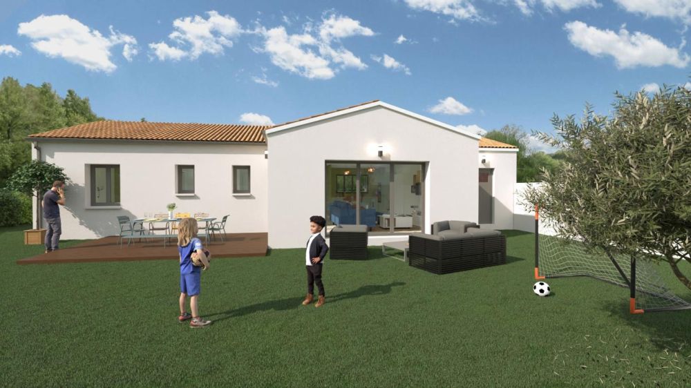 Vente terrain + maison Saint-Rogatien Charente-Maritime