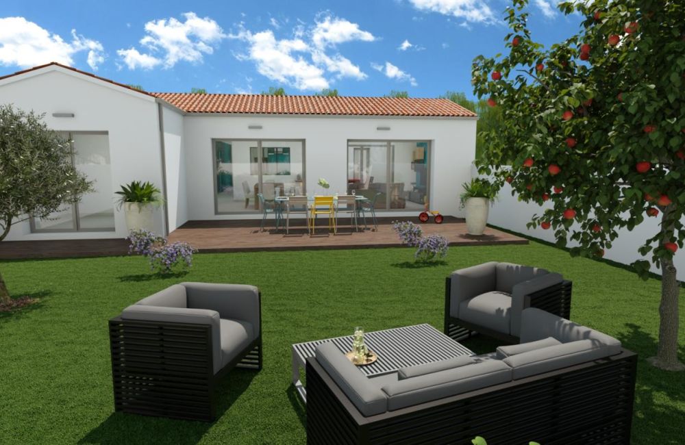 Vente terrain + maison Saint-Médard-d'Aunis Charente-Maritime