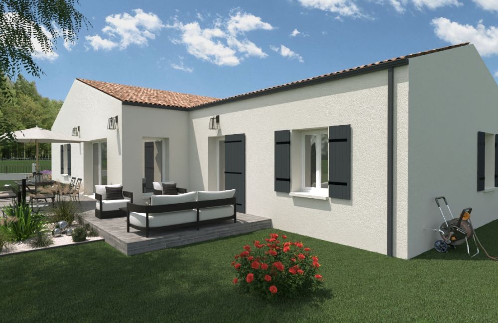 Vente terrain + maison Saint-Laurent-de-la-Prée Charente-Maritime