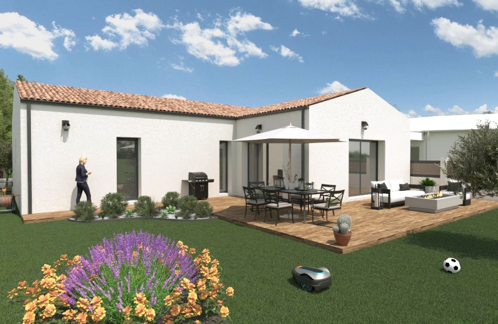 Vente terrain + maison Beaugeay Charente-Maritime