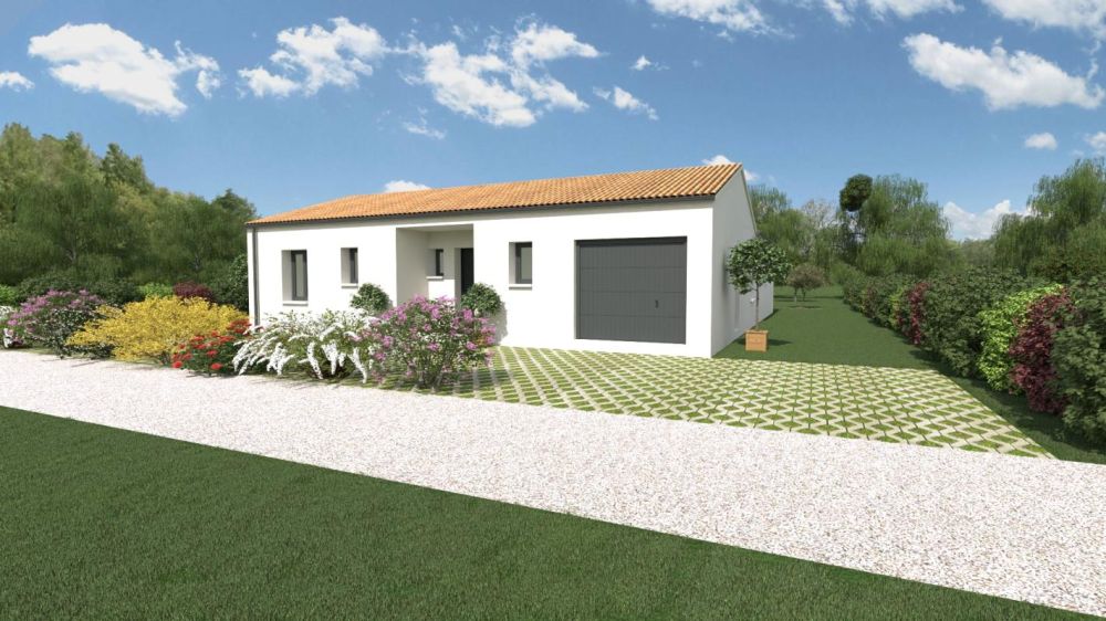 Vente terrain + maison Saint-Laurent-de-la-Prée Charente-Maritime