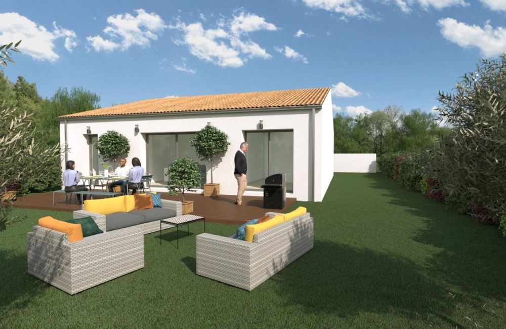 Vente terrain + maison Saint-Médard-d'Aunis Charente-Maritime