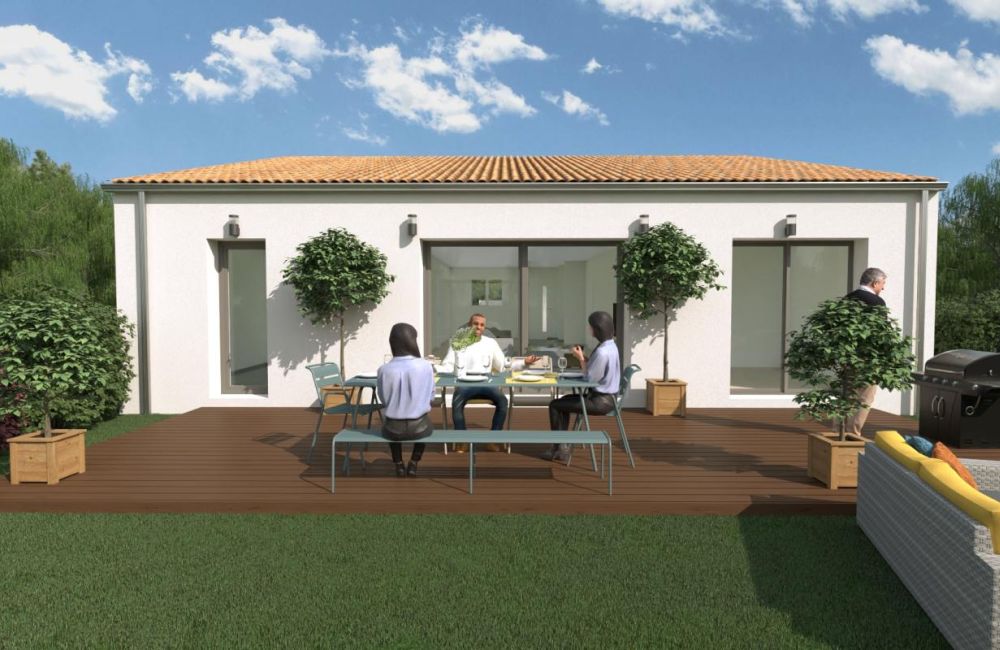 Vente terrain + maison Saint-Médard-d'Aunis Charente-Maritime