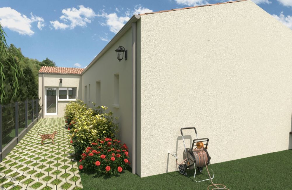 Vente terrain + maison Saint-Laurent-de-la-Prée Charente-Maritime