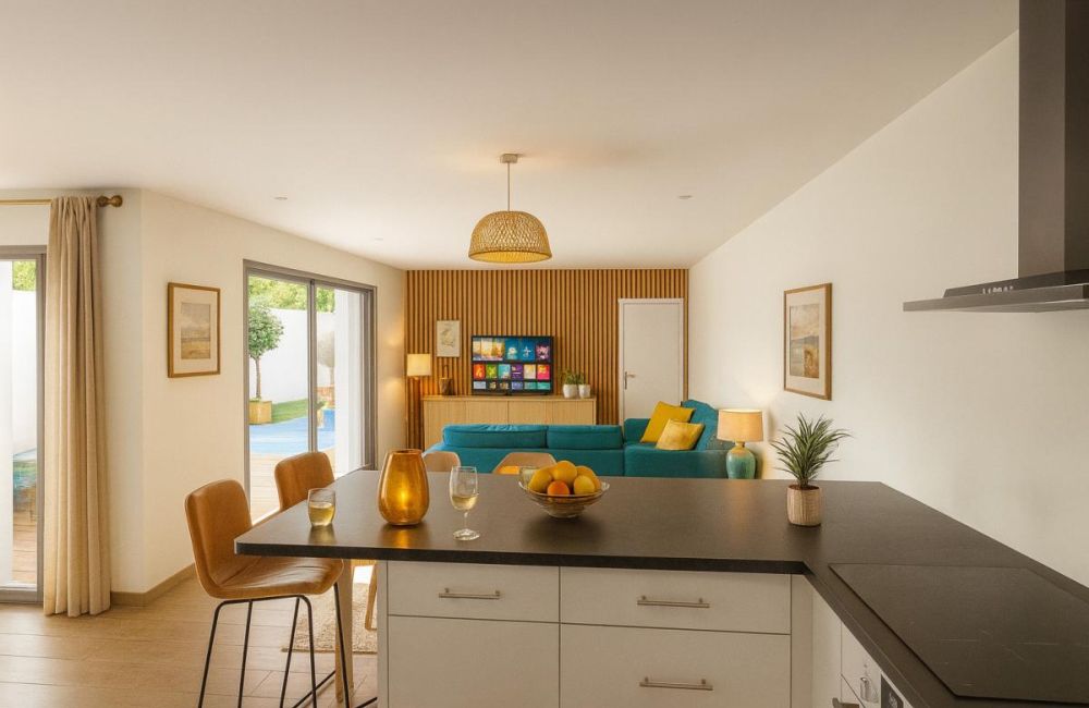 Vente terrain + maison Salles-sur-Mer Charente-Maritime