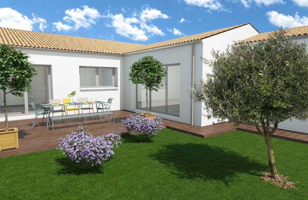 Vente terrain + maison Salles-sur-Mer Charente-Maritime