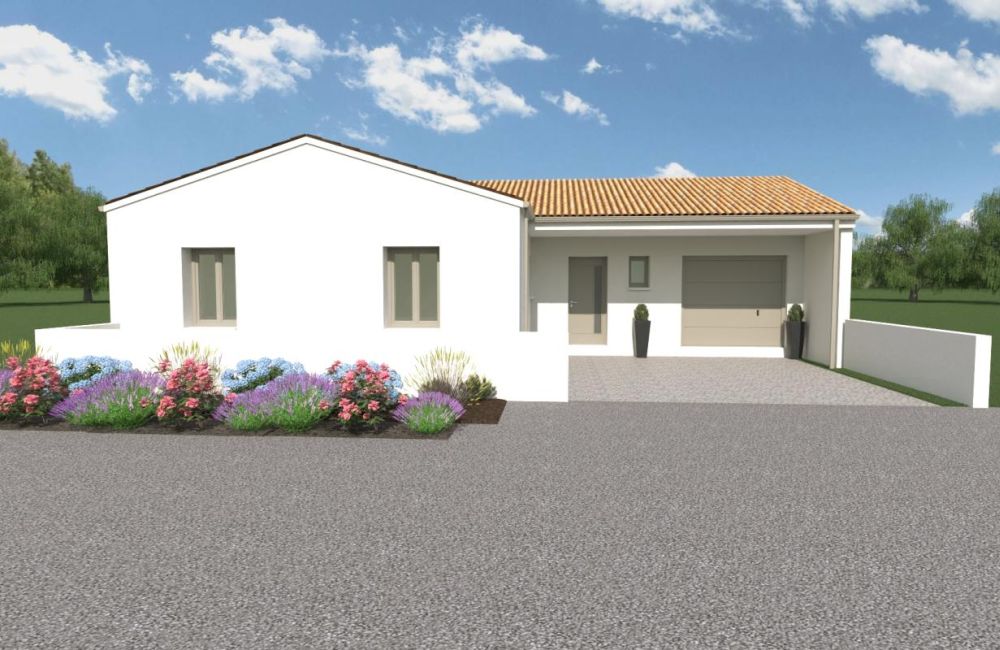 Vente terrain + maison Angliers Charente-Maritime
